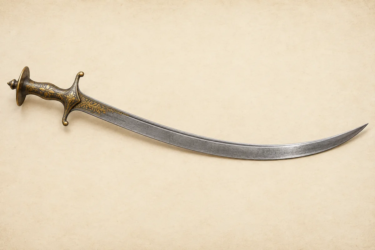塔瓦尔弯刀 · AI示意